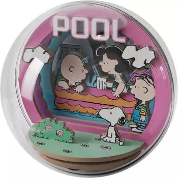 Pantasy Die Peanuts Puremind Wooden Theater Globe Cool Pool