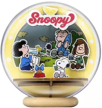 Pantasy Die Peanuts Puremind Modellbausatz Wooden Theater Globe Picnic Party