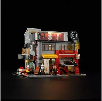 Lumibricks Street MOD Garage (L9088)