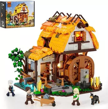 Lumibricks Mittelalterliche Wassermühle (F9061)