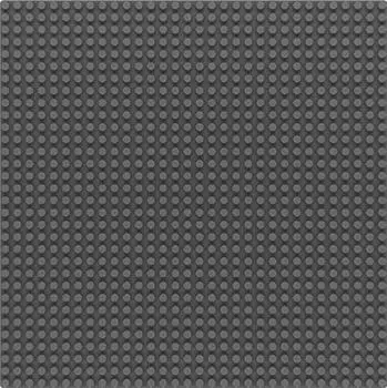 Sluban Grundplatte, Bauplatte 32x32 grau