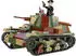 Cobi Light Tank 7 TP, Sand-Gray, Dark Brown, Olive Green