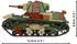 Cobi Light Tank 7 TP, Sand-Gray, Dark Brown, Olive Green