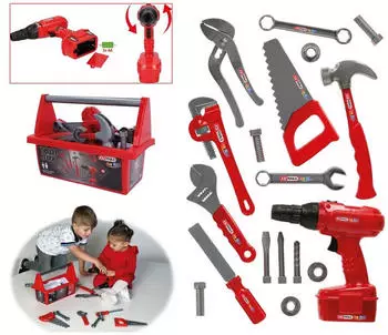 KS Tools Spielzeug-Werkzeugset f&uuml;r Kinder ab 3 Jahren (100073)