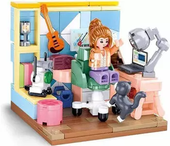 Sluban M&auml;dchen Traum Mini Handwerk Baukasten