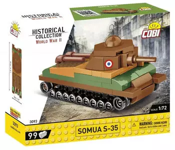Cobi Somua S-35 Panzer WWII 1:72 99 Teile (3093)