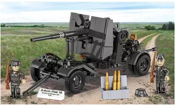 Cobi 3140 8. FLAK WITH CARRIAGE