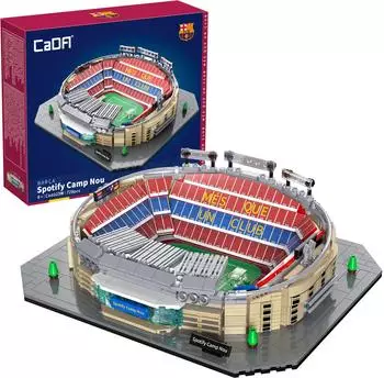 CaDA Stadion F.C. Barcelona Camp NOU 723 Teile Nachbildung im Stadionma&szlig;stab - (DeQuBe 927DE66023)
