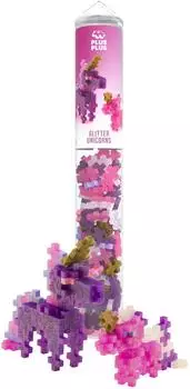 Plus-Plus 100 Glitter Unicorn