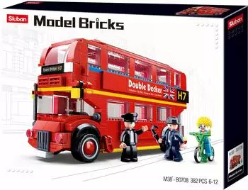 Sluban London Doppeldecker Bus (382 Teile)
