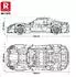 Reobrix Maserati GranTurismo 2024 Klemmbaustein Sportwagen 5480 Teile (11010)