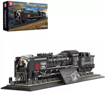 Reobrix Dampflokomotive Klemmbaustein-Zugmodell 1546 Teile (66801)