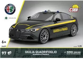 Cobi 24657 Alfa Romeo Giulia Quadrifoglio di Finanza 24657