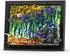 Reobrix Iris-Wandbild 3D-Blumen-Modellbausatz mit Rahmen, 3480 Teile (66701)