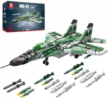 Reobrix MIG 29 Kampfjet Klemmbaustein-Set (33024)