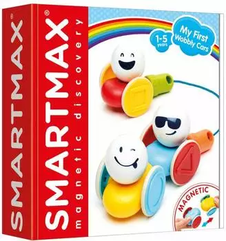 Smartmax My First Wobbly Cars, magnetisch, 7 Teile (SMX 233)