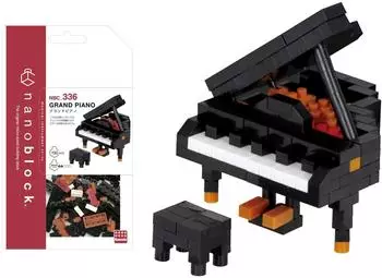Nanoblock Nanoblock Pianoforte a Coda Bausteinset 190 Teile (NBC-336)
