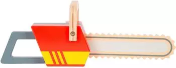 Small Foot Design Spielzeug-Kettensäge Feuerwehr Zubehör ab 3 Jahre (12362)