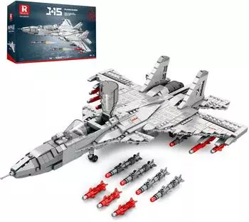 Reobrix J15 Little Flying Shark Kampfjet Konstruktionsset 1066 Teile (33028)