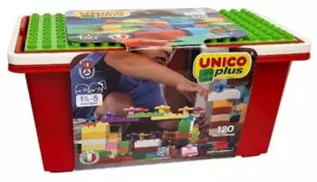 Androni Giocattoli UNICO Plus Bausteinsatz 120 Teile (8502-0001)