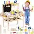 Mamabrum Kinder-Spielwerkbank Holz, 75-teilig