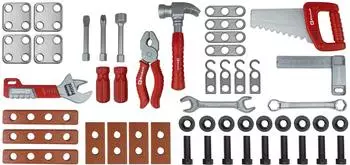 Happy People Einhell Kids Werkzeugkoffer, 50-teilig (41784)