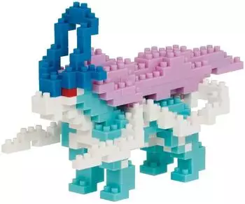 Nanoblock Pokémon Suicune Klemmbaustein-Set 220 Teile, Level 3 (NBPM_091)