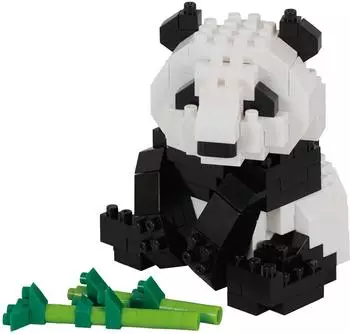 Nanoblock Nanoblock Großer Panda Mini-Bausatz mit Bambus (NBC-328)