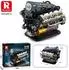 Reobrix V6 Motor Klemmbaustein-Set, 1268 Teile (33013)