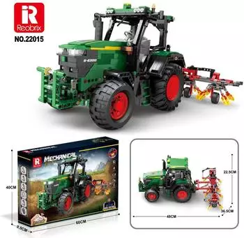 Reobrix Traktor Klemmbaustein-Set R/C 1828 Teile (22015)