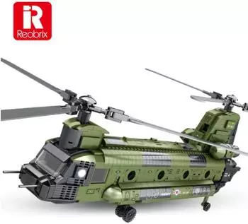 Reobrix CH-47 Transporthubschrauber Klemmbaustein 1458 Teile (33031)