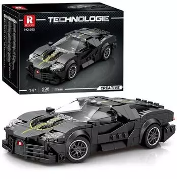 Reobrix 685 La Voiture Noire Klemmbaustein-Set 1:24, 298 Teile (685)