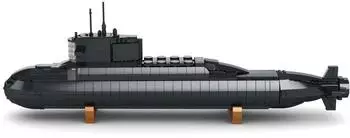 Reobrix U-Boot Klemmbaustein-Modell, 1498 Teile (800)