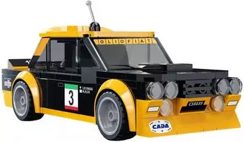 CaDA Fiat 131 Abarth Rally Baukasten 230-teilig 1:24 (C55035W)