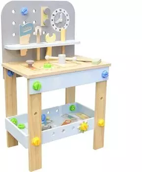 Vedes Werkbank aus Holz, 44-teilig, 40x26,5x65cm (0041607378)