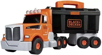 Smoby Bricolo Truck mit Anhänger und Bohrmaschine, ab 3 Jahren (7600360941)