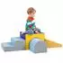HomCom Bausteinset 4er-Set Schaumstoff, für Kinder 1-3 Jahre (3D0-009V02MX)