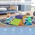 HomCom Bausteinset 4er-Set Schaumstoff, für Kinder 1-3 Jahre (3D0-009V02MX)