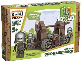 Kiddicraft KC1504 Ork-Rammbock Klemmbausteine (KC1504)