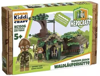 Kiddicraft Waldl&auml;uferh&uuml;tte Klemmbausteine (KC1506)