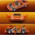 Mattel Brick Shop Hot Wheels Premium Series Lamborghini Miura P400 SV '71, 1523 Teile (JHF61)