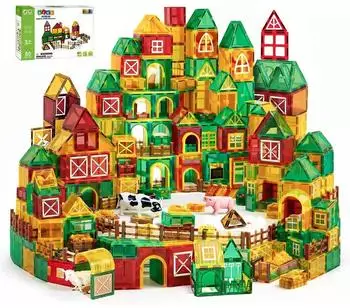 Olvy Smart Playground Magnetbausteine Montessori, 80-teilig (X6014)