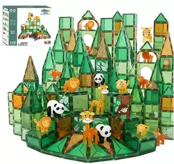 Olvy Smart Playground Magnetbausteine, 110 Teile, ab 3 Jahre (X5103)