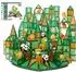 Olvy Smart Playground Magnetbausteine, 110 Teile, ab 3 Jahre (X5103)