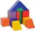 HomCom Softbausteine-Set 11-tlg., Schaumstoff, Kunstleder, bunt (3D0-008)