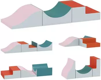 AIYAPLAY Schaumstoff-Riesenbausteine Kinder 3 St&uuml;ck, hellgrau (3D0-028V00LG)
