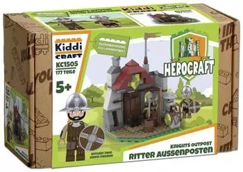 Kiddicraft Ritter Außenposten Klemmbausteine (KC1505)