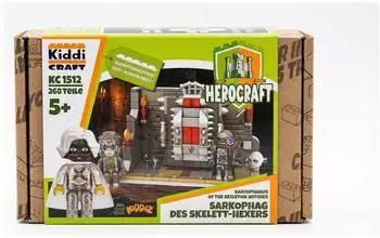 Kiddicraft Sarkophag des Skelett-Hexers, Klemmbausteine (KC1512)