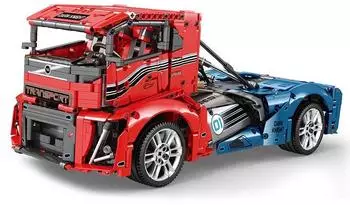 Reobrix Racing Truck Klemmbaustein-Set, 2116 Teile (11008-D)