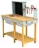 Home Deluxe TOOL Kinder-Werkbank aus Holz, blau (4058166416520)